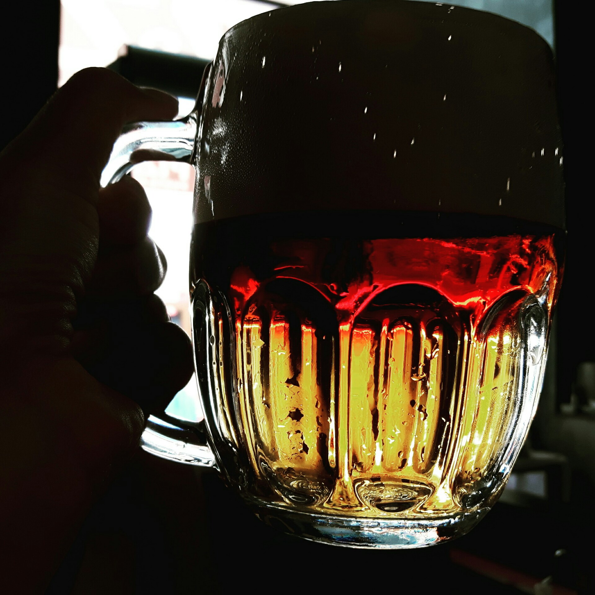 Piwo rżnięte, czyli řezané pivo pół na pół ciemne z jasnym